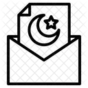 Eid Mubarak Letter Icon