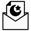 Eid Mubarak Letter Icon