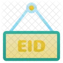 Signo de eid mubarak  Icono