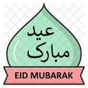 Eid Mubarak Islamic Icon