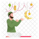 Eid prayer  Icon