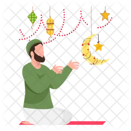 Eid prayer  Icon