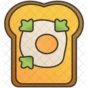 Eiertoast  Symbol