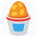 Eierschale Osterei Eierbecher Symbol