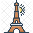 Torre Eiffel Paris Icono