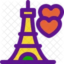 Eiffel Love  Icon
