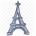 Eiffel Tower Landmark Lattice Tower Icon