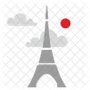 Tower Eiffel Paris Icon