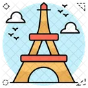 Eiffel Tower Building Landmark Icon