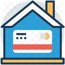 Haus Kredit Karte Icon