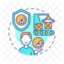 Privat Etikett Eigenmarke Symbol