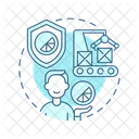 Privat Etikett Eigenmarke Symbol