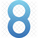 Eight Count Counting Icon