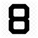 Eight Number Digit Icon