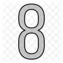 Numbers Days 8 Icon