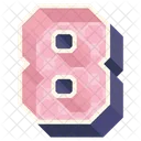 Eight Number Numeric Icon