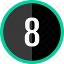 Eight Number Count Icon