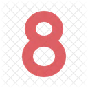 Number Shape Eight Icon