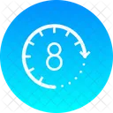 Eight hours  Icon