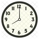 Eight o'clock  Icon