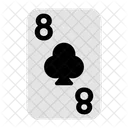 Eight of clubs  Icon