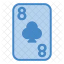 Eight Of Clubs  Icon