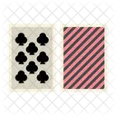 Eight Of Clubs Casino Poker Icon