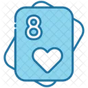 Eight Of Heart Icon