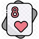 Eight Of Heart  Icon