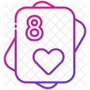 Eight Of Heart  Icon