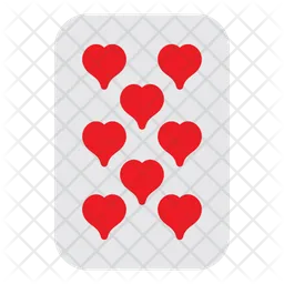 Eight Of Hearts  Icon