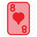 Eight Of Hearts  Icon