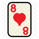Eight Of Hearts  Icon