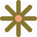 Eight Spoked Asterisk  Icon