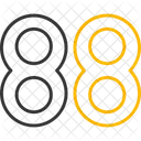Eighty eight  Icon