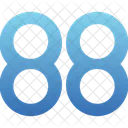 Eighty eight  Icon