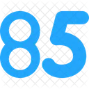 Eighty five  Icon