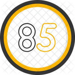 Eighty five  Icon