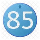 Eighty five  Icon