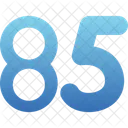 Eighty five  Icon