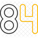 Eighty four  Icon