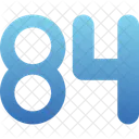 Eighty four  Icon