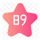 Eighty Nine Shapes And Symbols Numeric Icon
