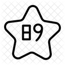 Eighty Nine Shapes And Symbols Numeric Icon