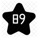 Eighty Nine Shapes And Symbols Numeric Icon