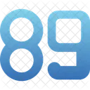 Eighty nine  Icon