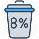 Esg Eighty Percent Recycle Icon