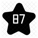 Eighty Seven Shapes And Symbols Numeric Icon