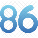 Eighty six  Symbol