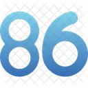 Eighty six  Icon